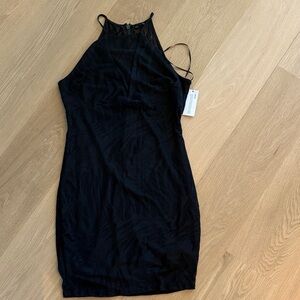 Guess Black Lace Dress